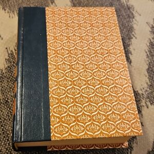 Vintage Patterned Hardcover Book